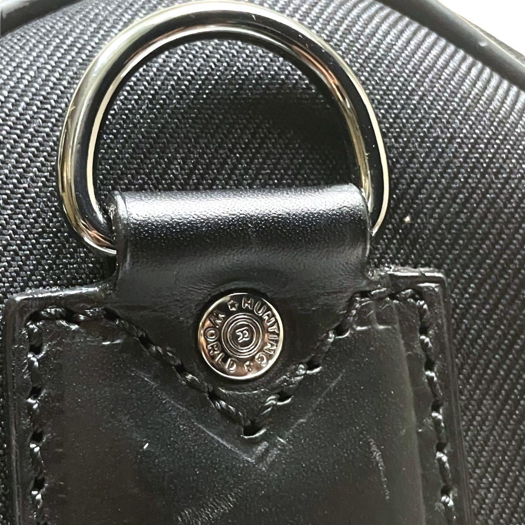 【極美品】HUNTINGWORLD ハンティングワールド　ボストンバッグ　大容量