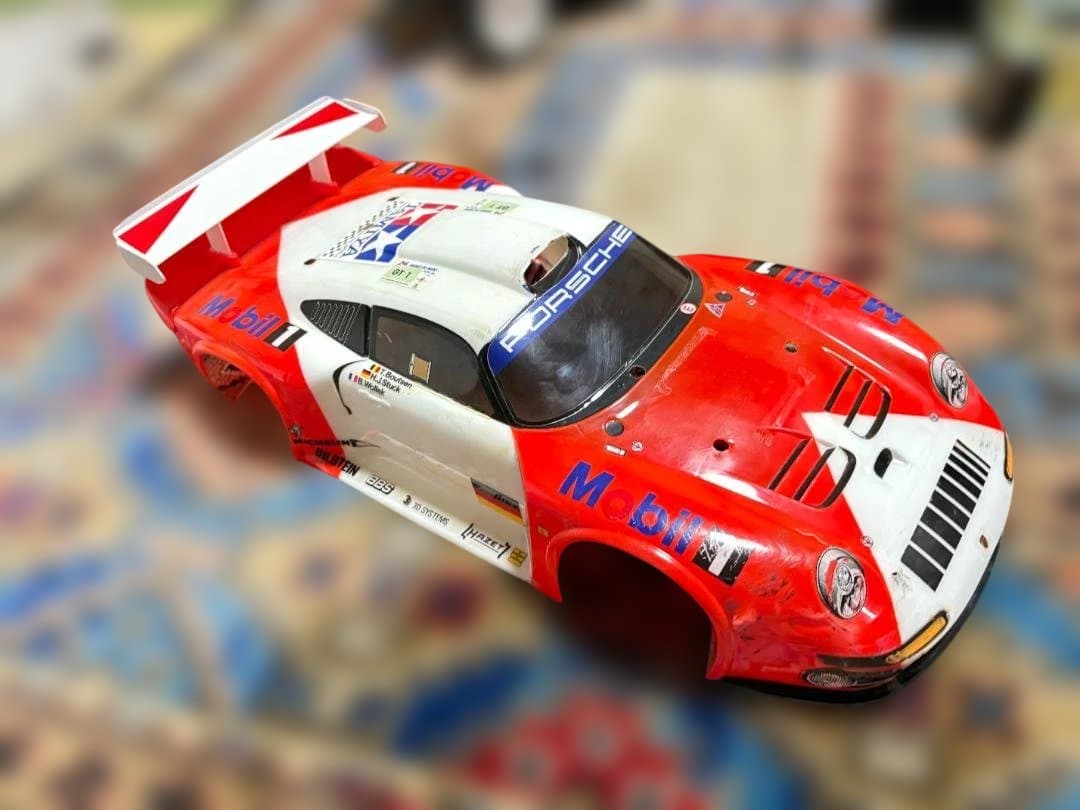 タミヤ 1/10RC ポルシェ911 GT1 ル・マン24時間 1997 ボディ