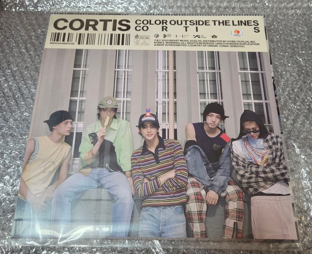 cortis lp vinyl レコード トレカなし 封筒あり 公式品 匿名配送