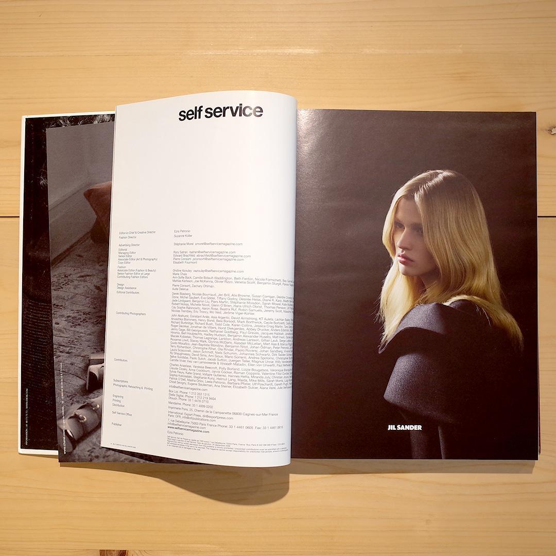 self service　fall winter 2008 洋書　洋雑誌