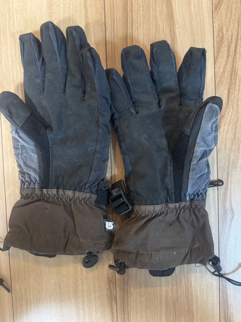BURTON スノーボードウェア上下、グローブ、ゴーグルの４点セット　Ｌサイズ