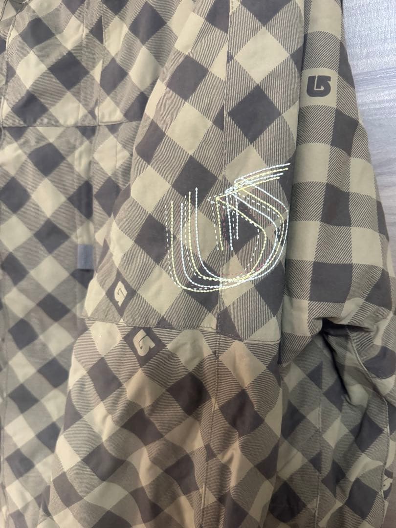 BURTON スノーボードウェア上下、グローブ、ゴーグルの４点セット　Ｌサイズ