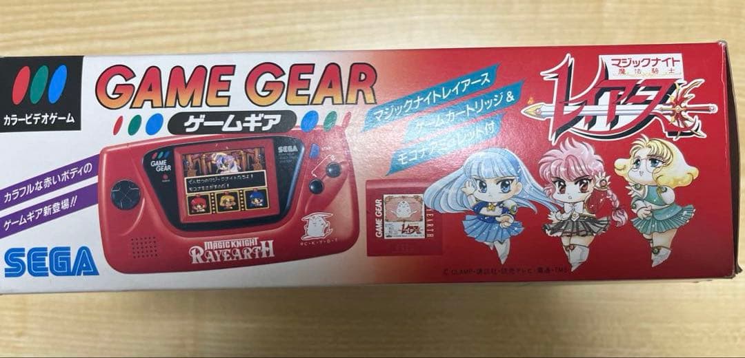 【完品】SEGA GAME GEAR レイアース レッド