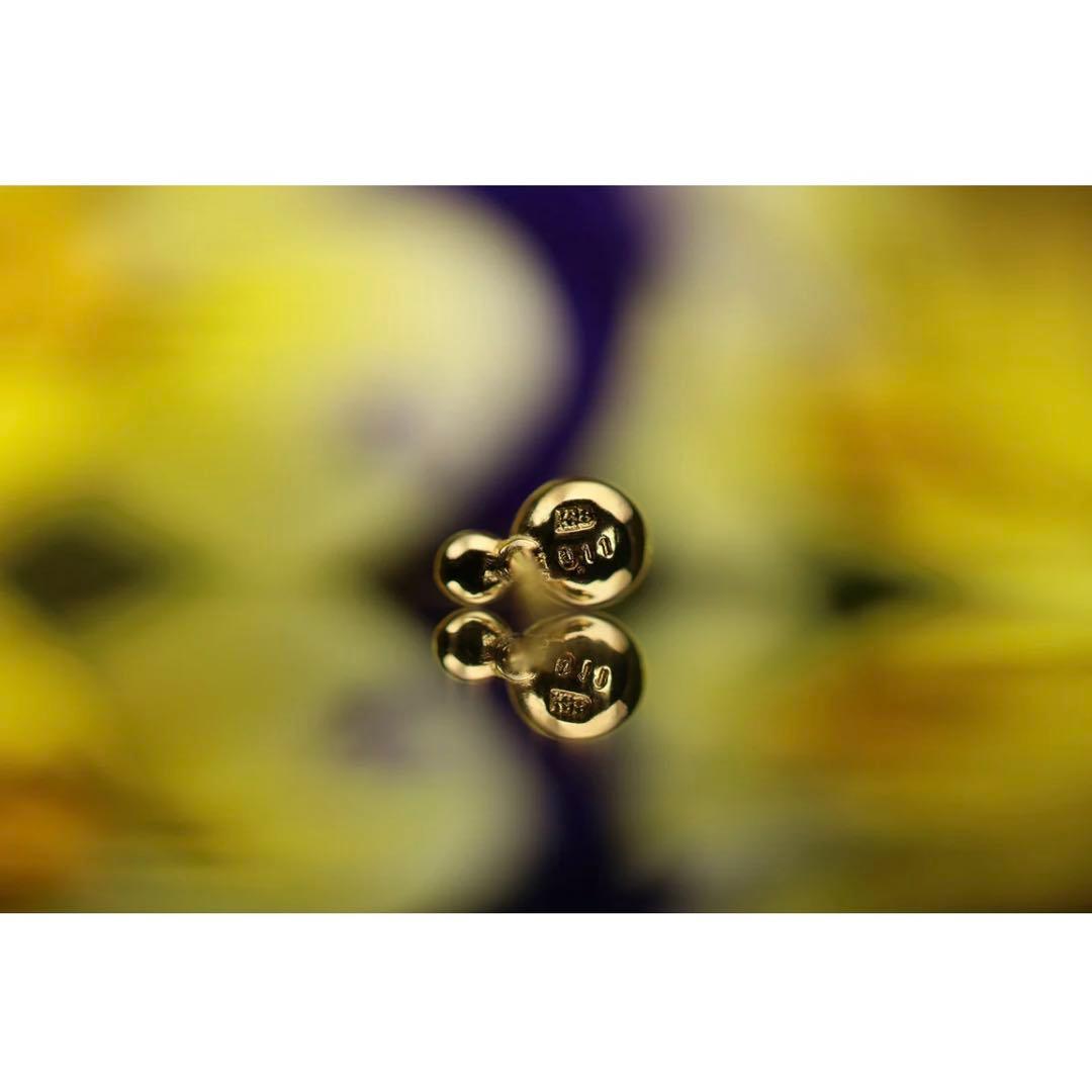 クアラントット　quarant’otto K18 ダイヤモンド　片耳　ピアス