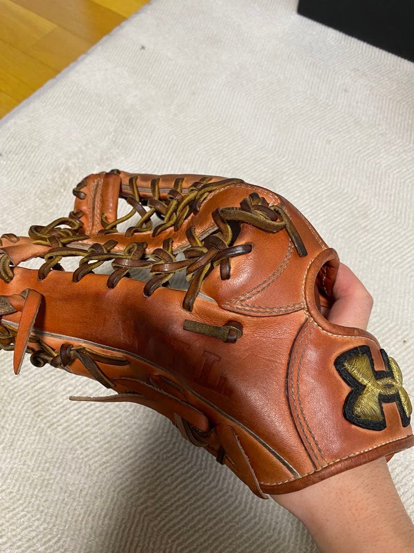 【最終】Under Armour ブラウン 硬式用野球グローブ
