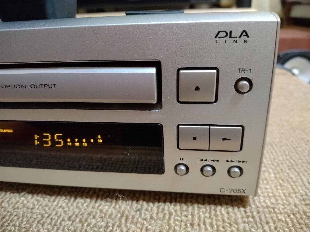 美品 ! メンテ済 ONKYO C-705X CDプレーヤー ピック＆ベルト交換