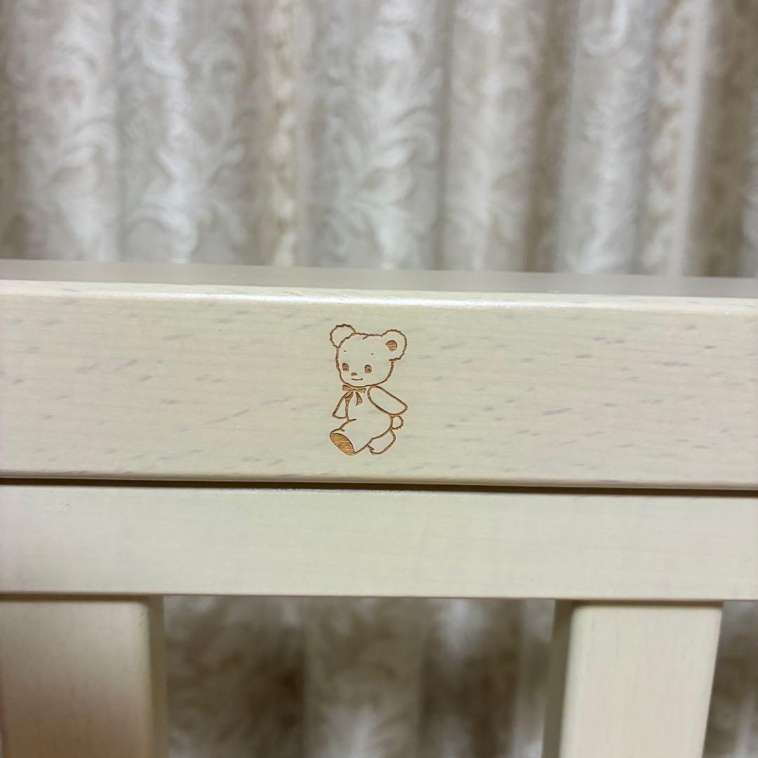 familiar 木製ベビーベッド