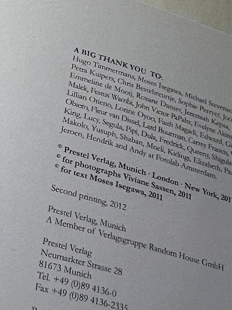 アート・デザイン・音楽 Viviane Sassen \"PARASOMNIA\"