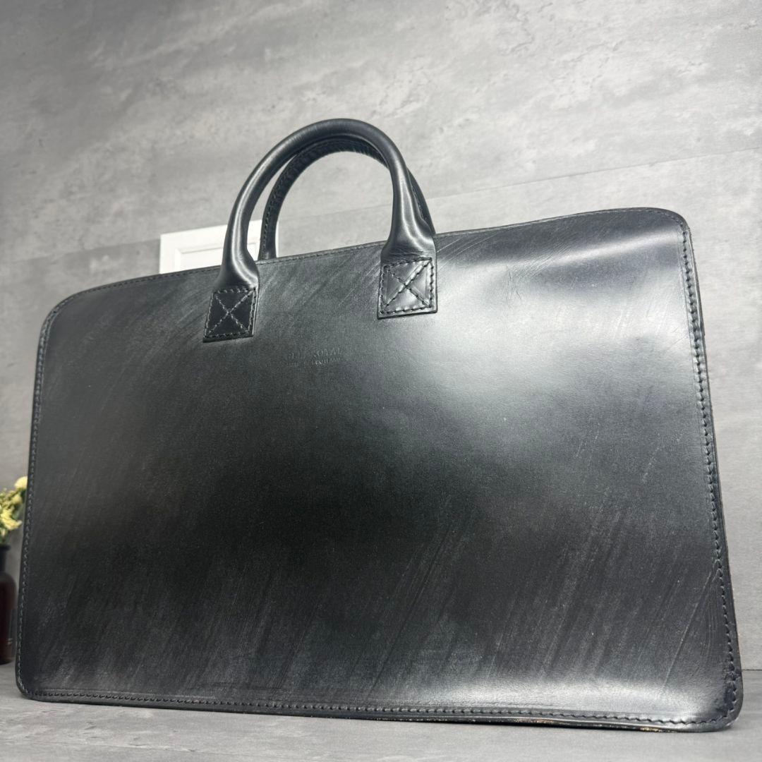 【極美品】GLEN ライトウェイト ブリーフケース ブライドルレザー