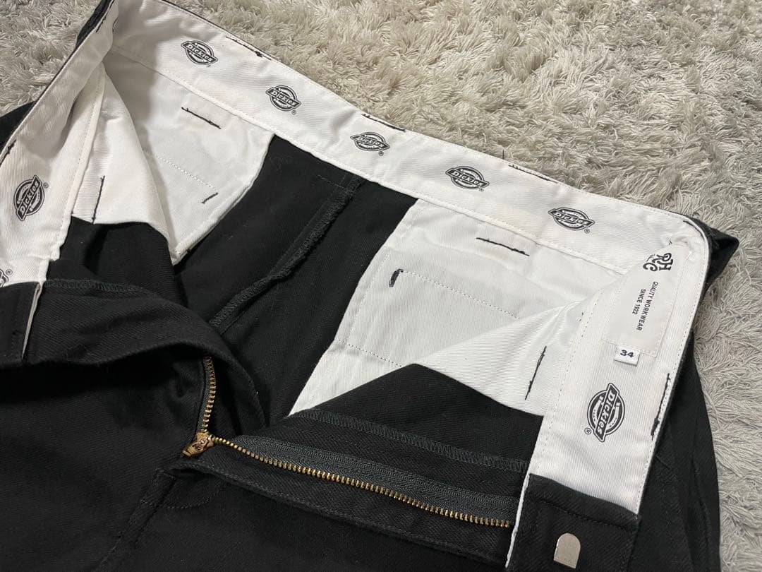 最終値下ロンハーマン別注 ディッキーズ オーガニックコットンワイドフィットパンツ