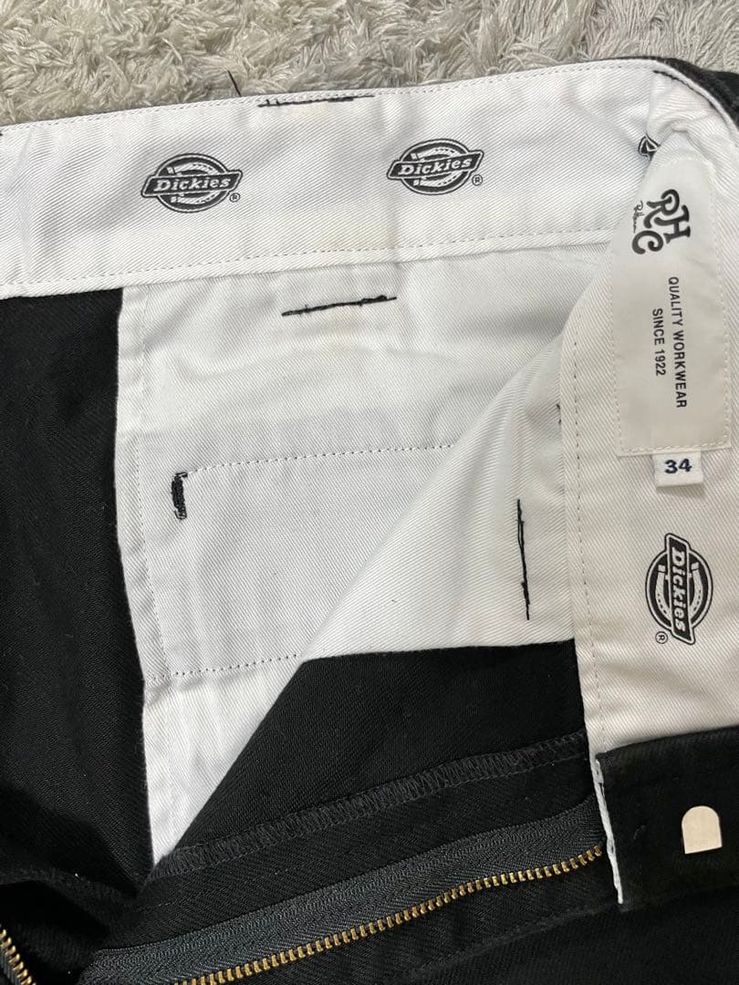 最終値下ロンハーマン別注 ディッキーズ オーガニックコットンワイドフィットパンツ