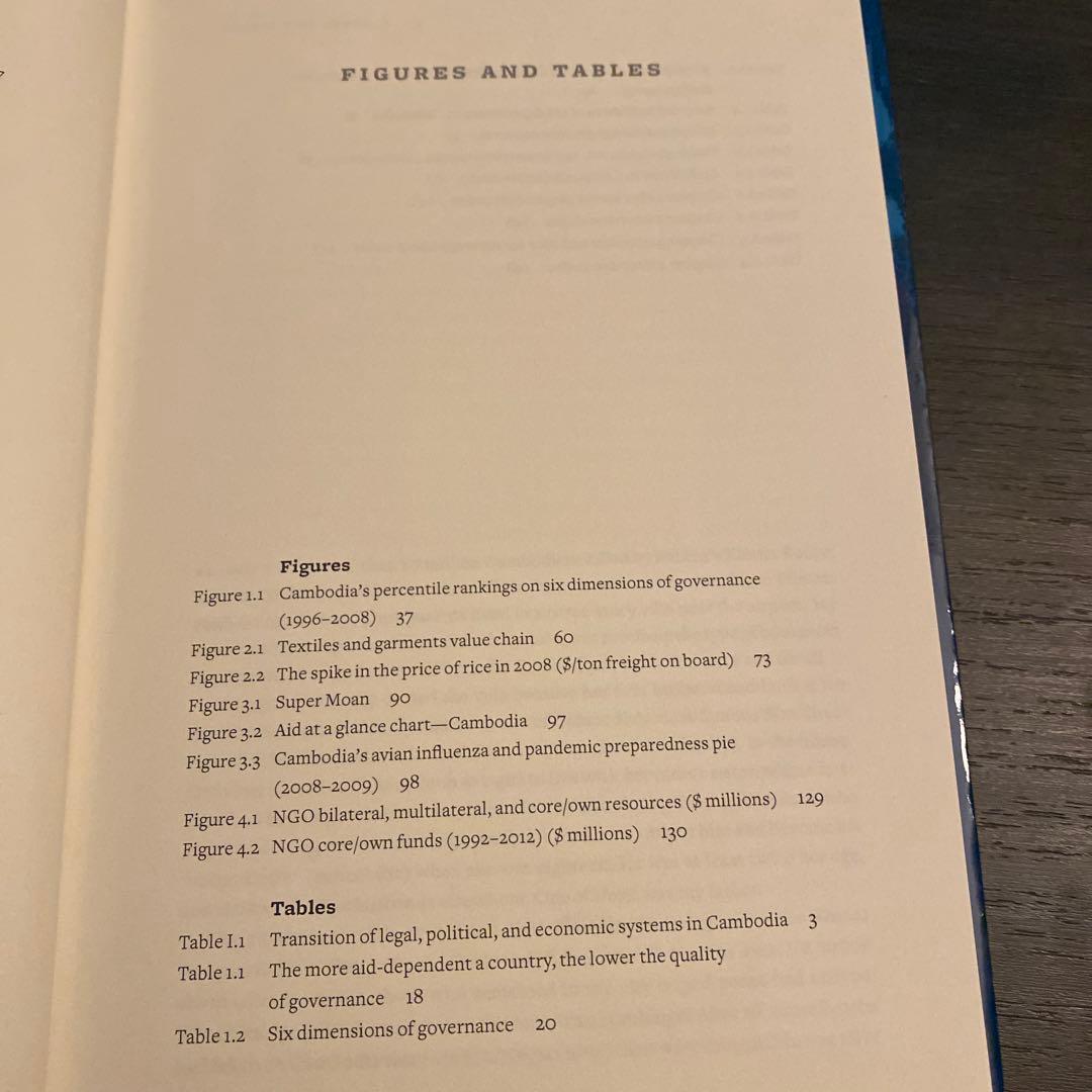 洋書 Aid dependence in Cambodia