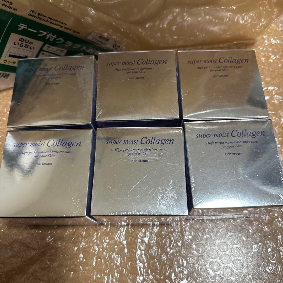 super moist Collagenリッチクリーム50g×6個 新品