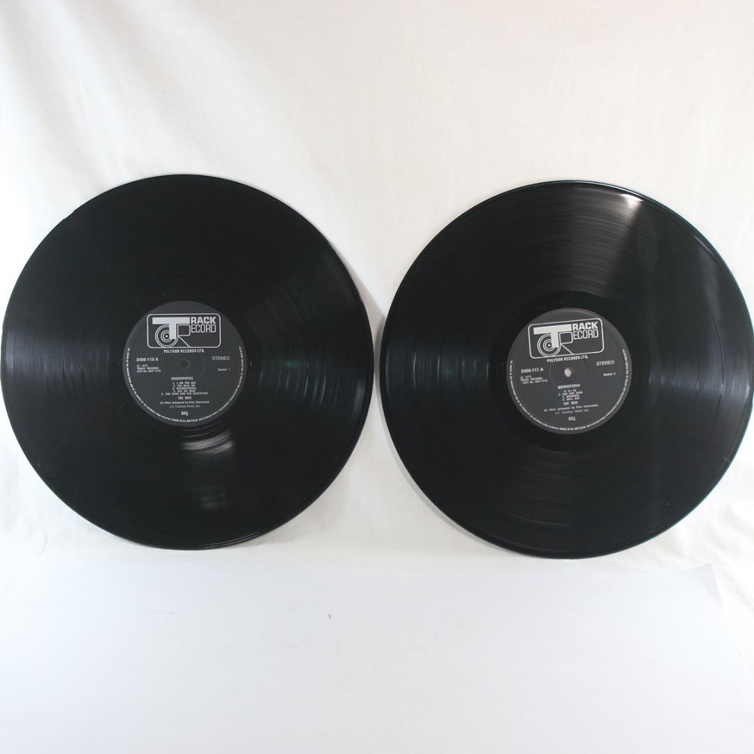 英LP The Who Quadrophenia UKオリジナル盤 Stereo