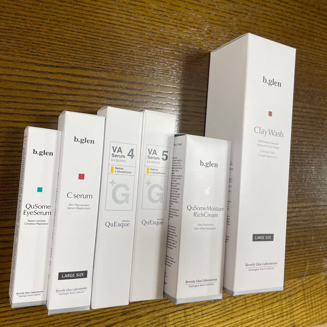 フェイスクリーム b.glen QuSome Moisture Rich Cream 33g