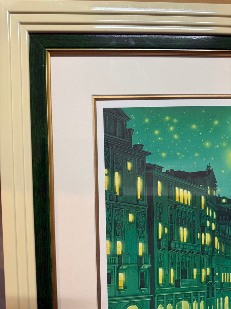 他の方発送ディズニー×塚本馨三 「グリーン ヴェニス」限定200 直筆サイン