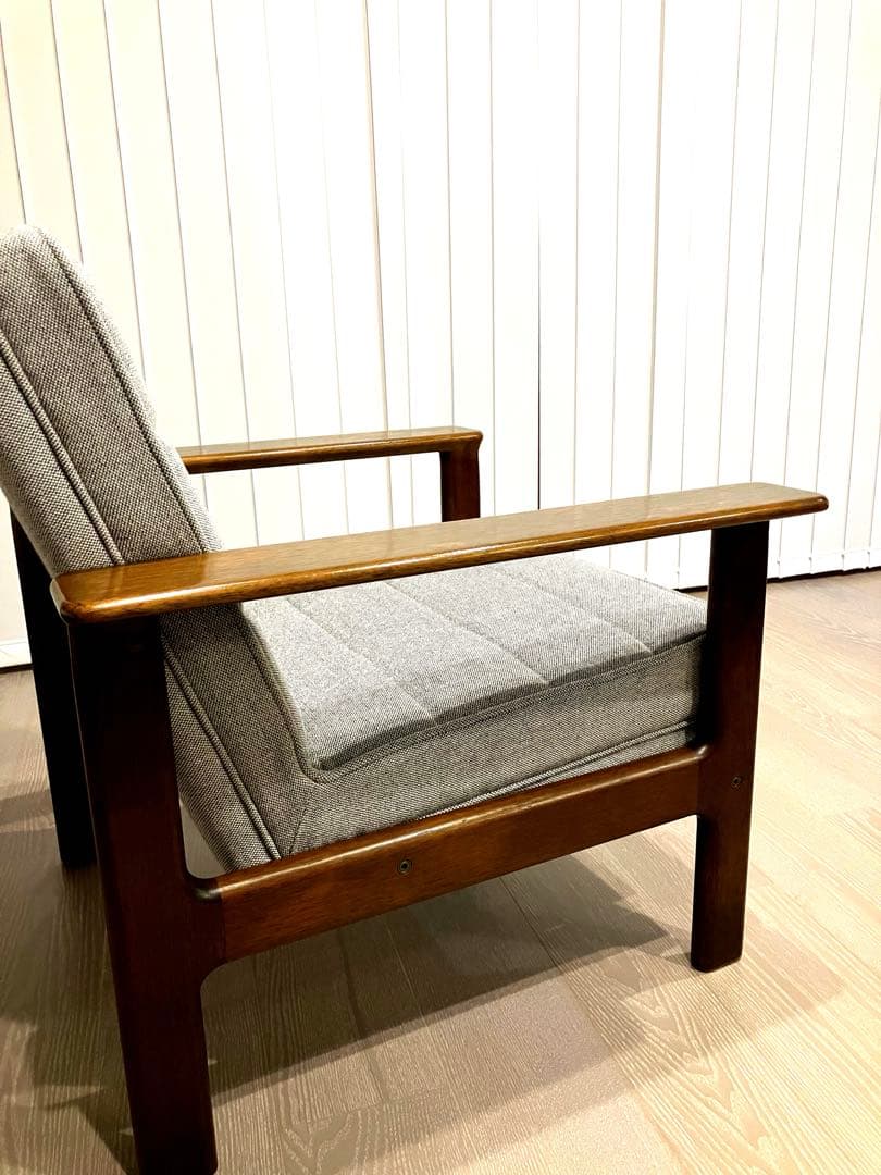 美品 カリモク kチェア ワイドアーム ヴィンテージ 超希少 ミッドセンチュリー