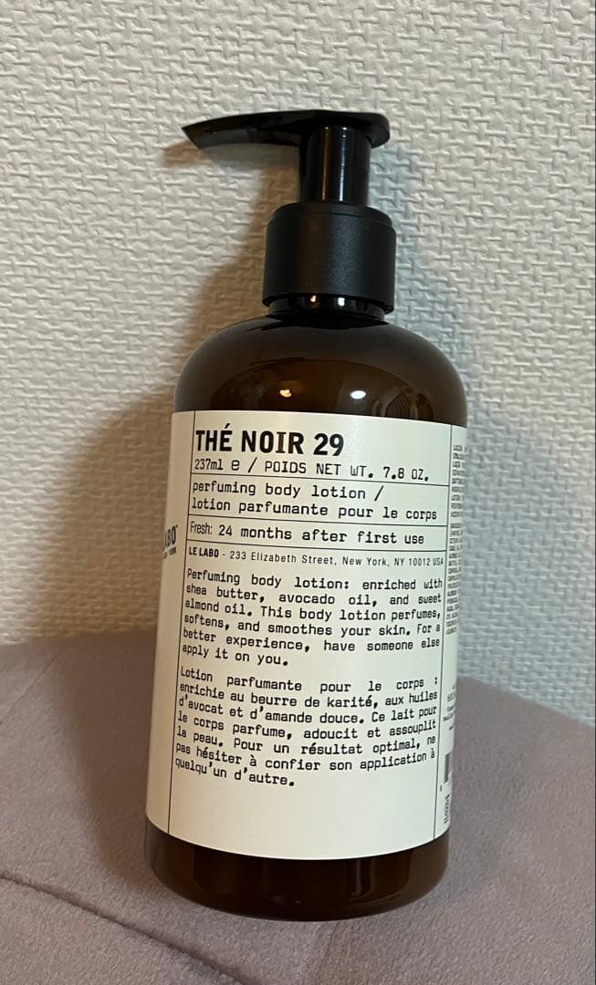 THÉ NOIR 29 ボディ ローション