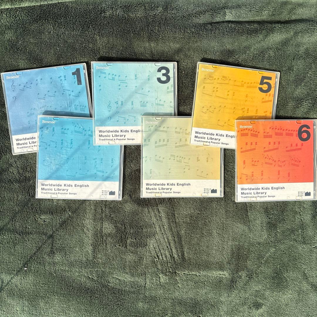 ベネッセ　ワールドワイドキッズ　DVD、CD、テキスト