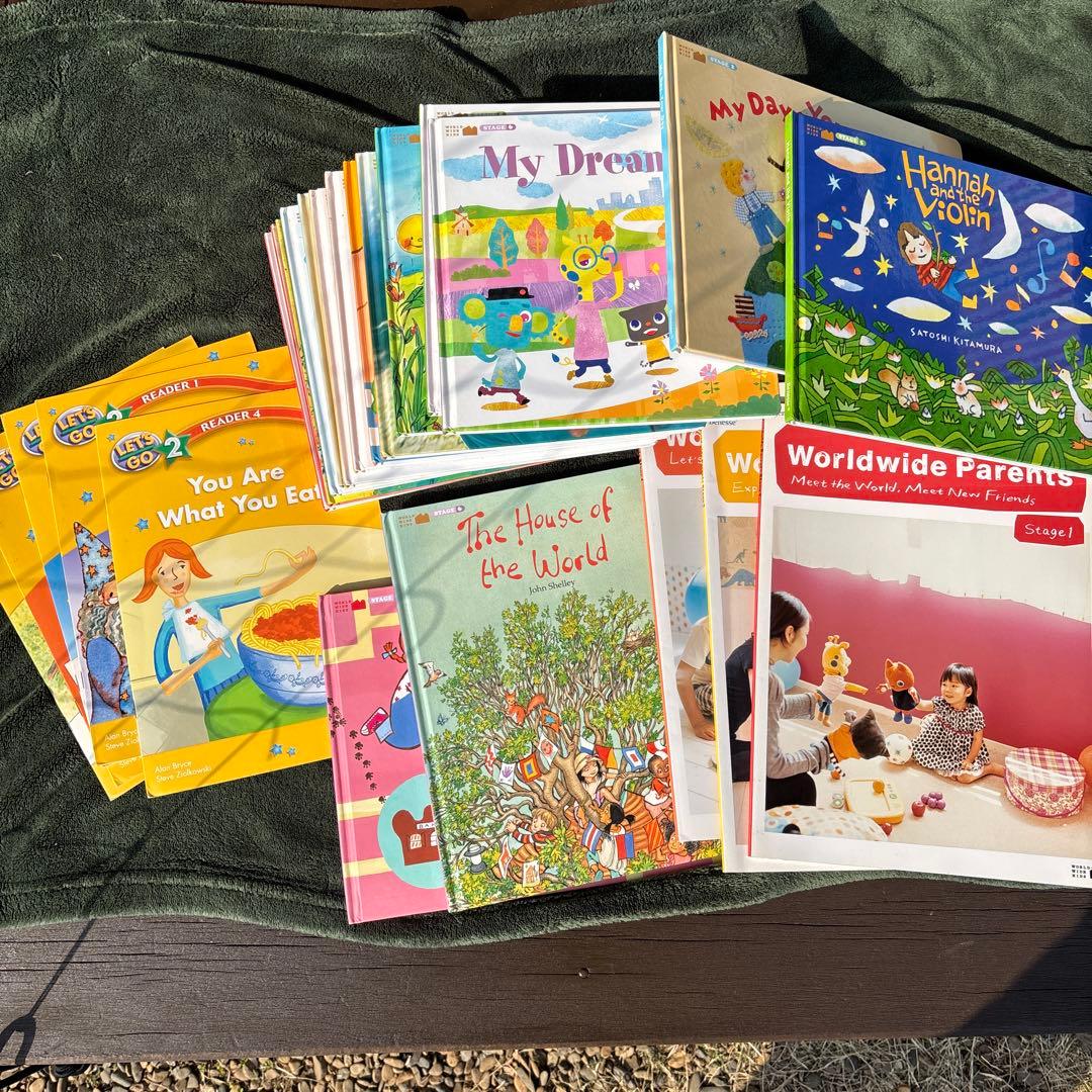 ベネッセ　ワールドワイドキッズ　DVD、CD、テキスト