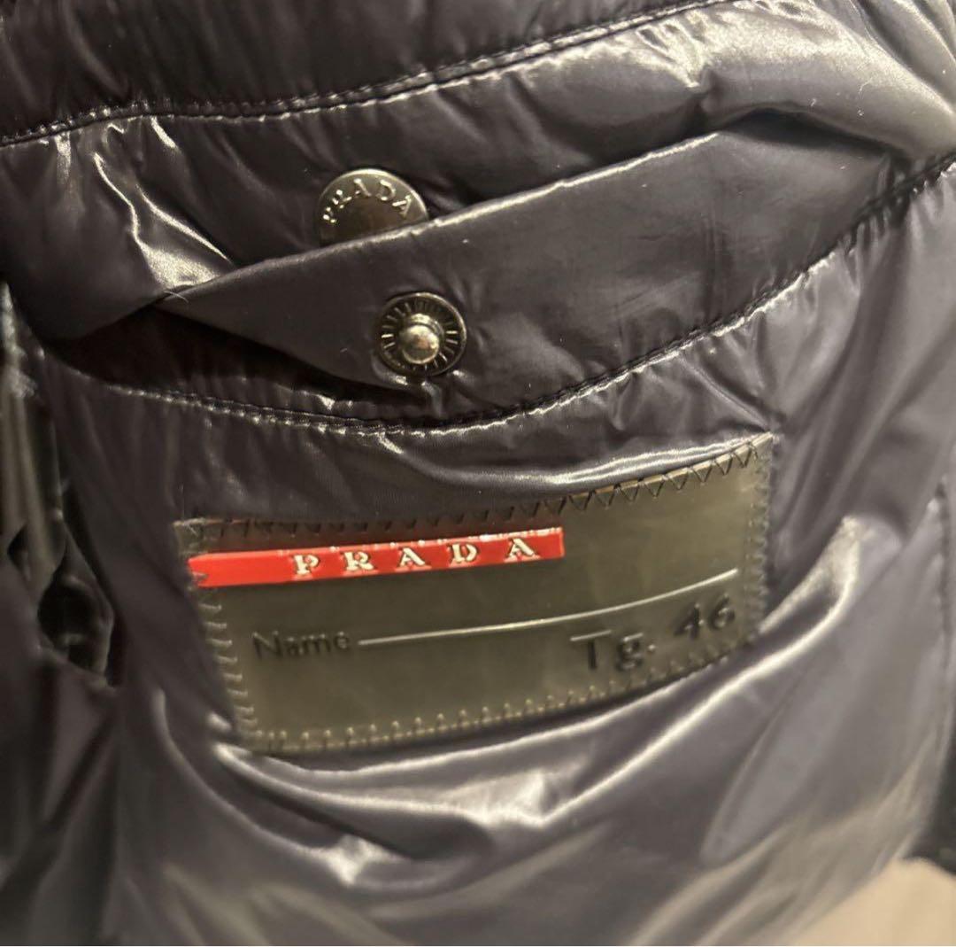 PRADA プラダ ダウンジャケット ブラック 黒