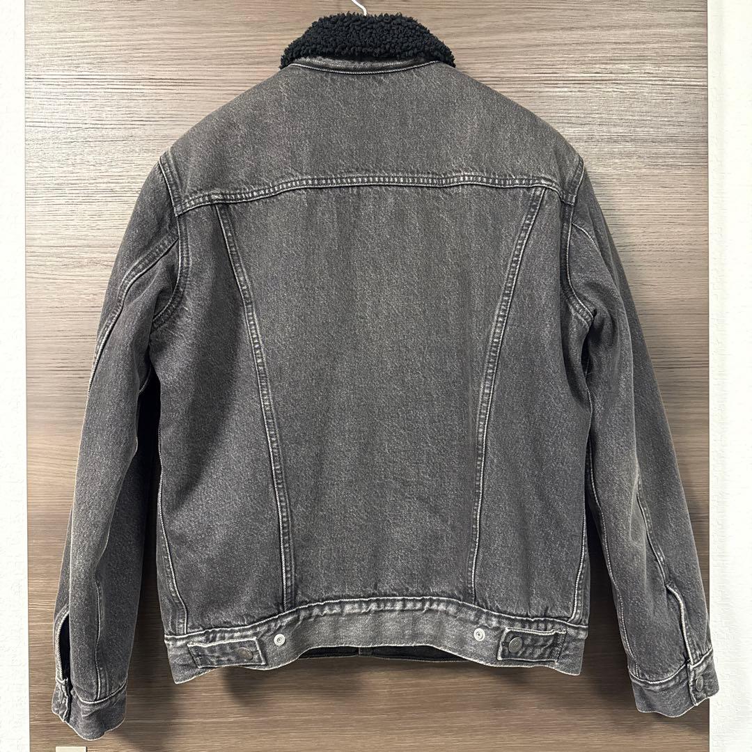 Levi's　デニムジャケット　Gシャン　裏側ボア素材　冬用　M　リーバイス