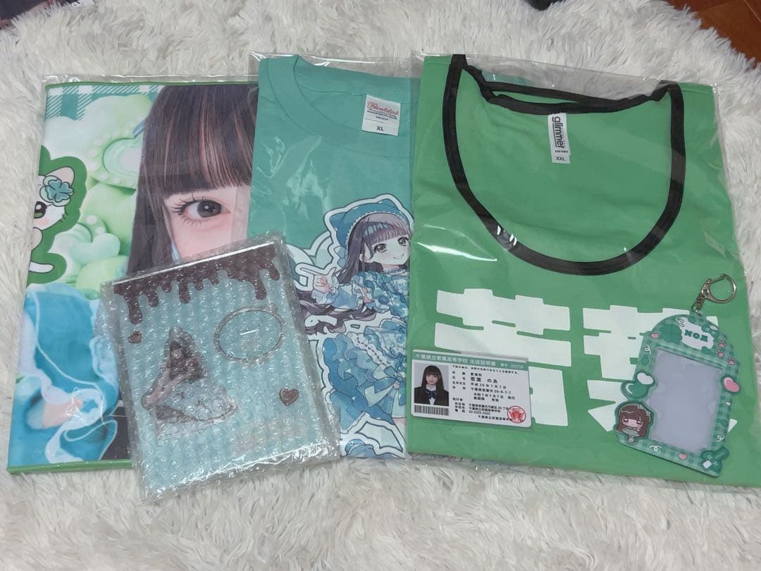 若葉のあ アクキーうちわ 推しT ビブス 缶バッジ タオルまとめ売り