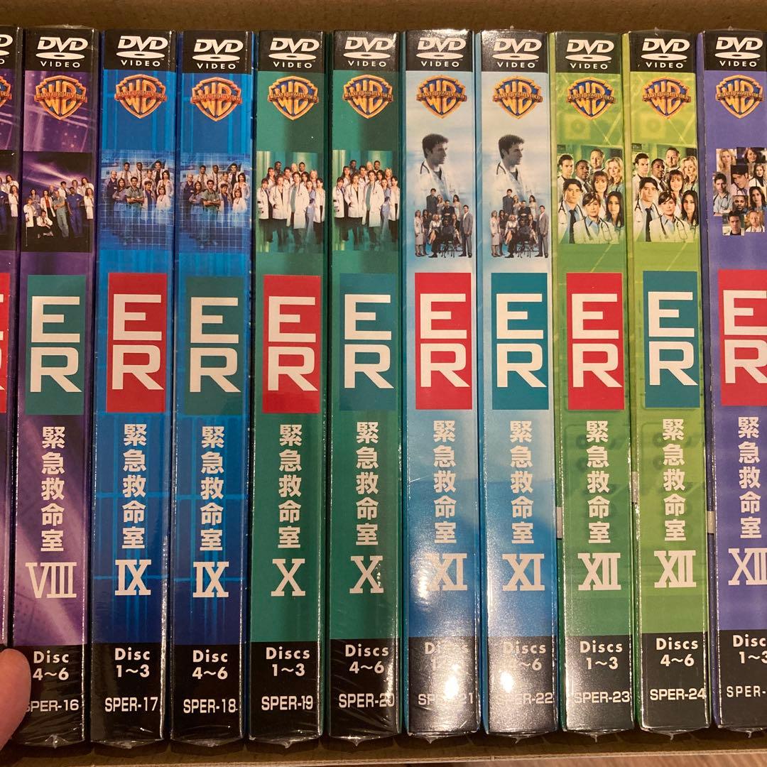 ER 緊急救命室 ザ・ソフトシェル・コンプリート・ボックス シーズン　DVD