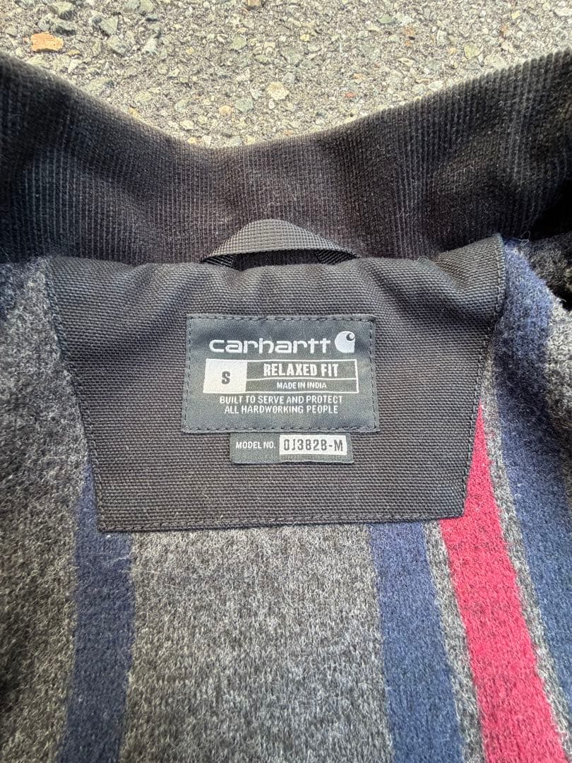 Carhartt 103828 デトロイトジャケット/S ブラック