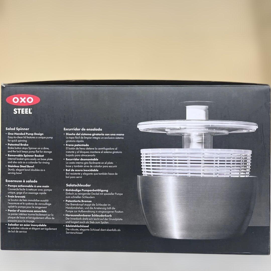 602026，OXO オクソー サラダスピナー 野菜水切り器