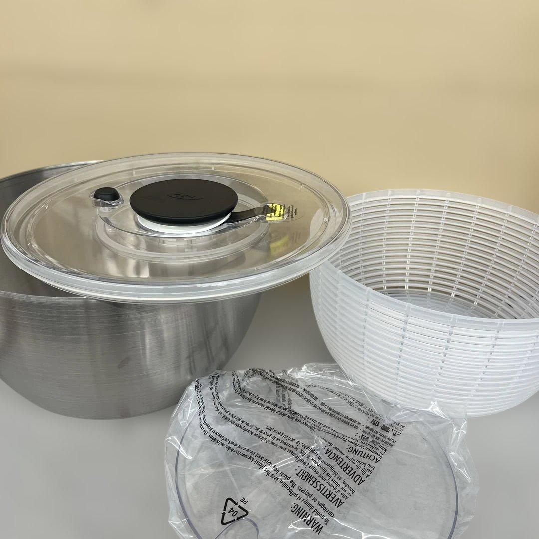602026，OXO オクソー サラダスピナー 野菜水切り器