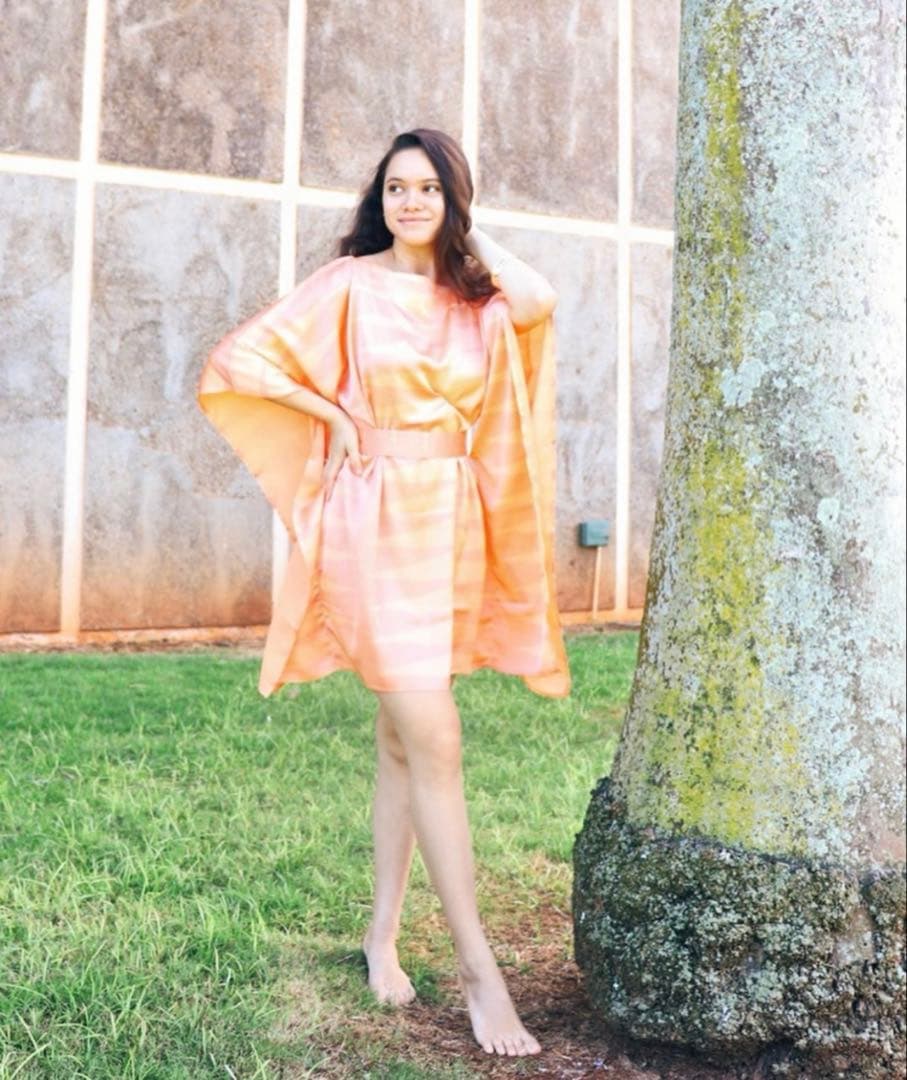 マナオラ　チュニック　ワンピース