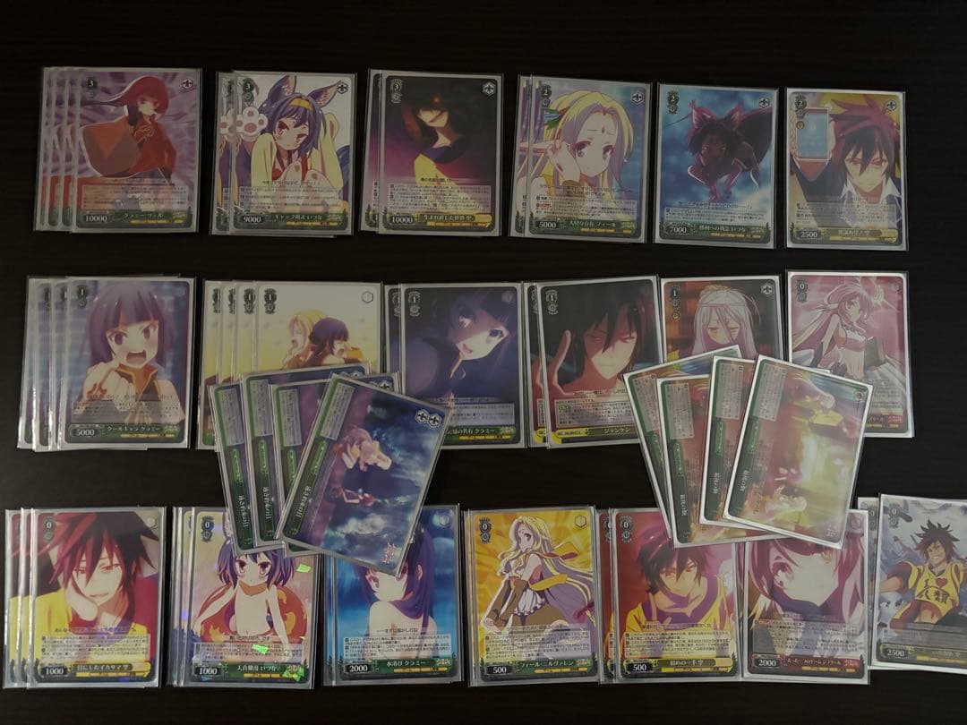 ヴァイスシュヴァルツ ノゲノラ　デッキ3種+その他