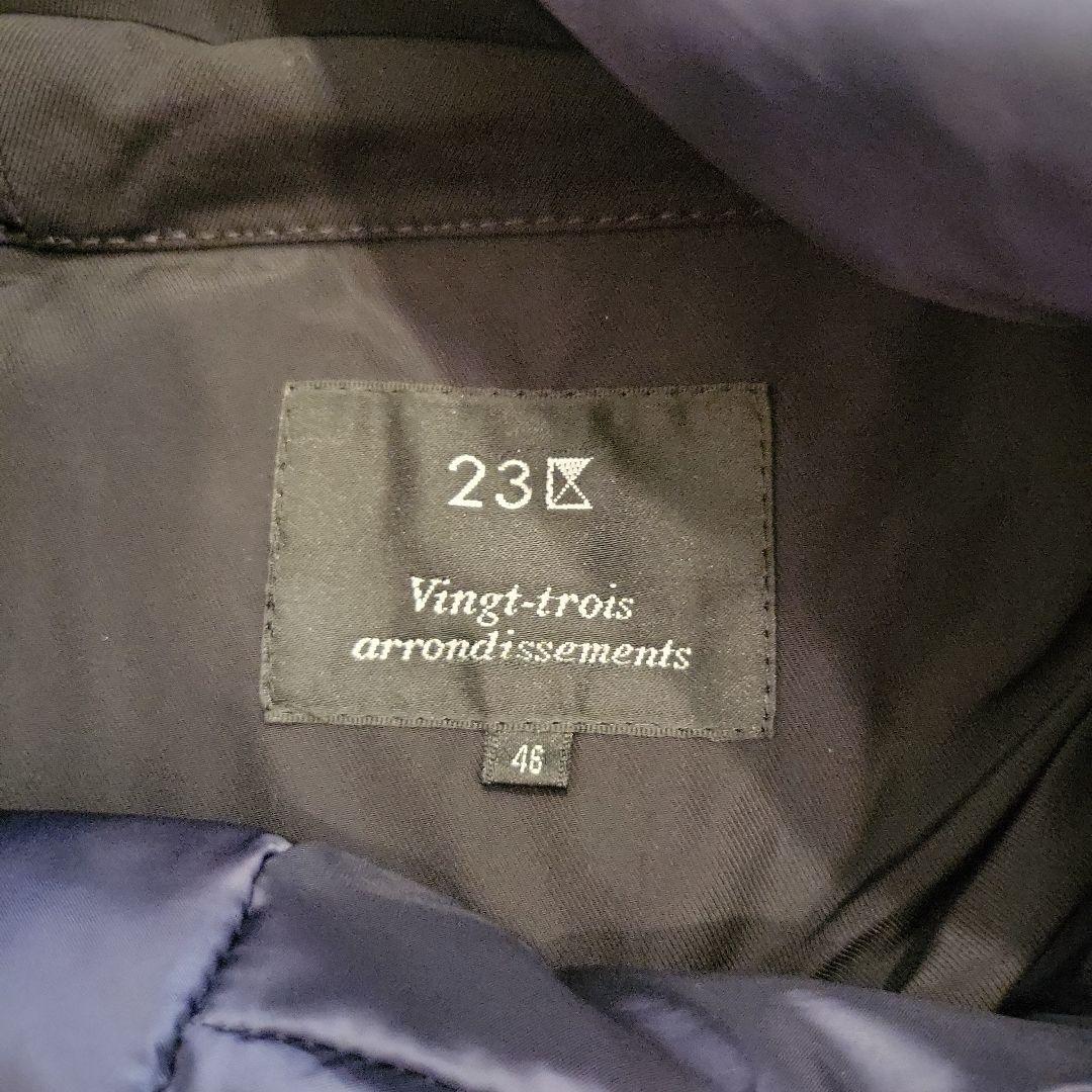 美品　23区 撥水加工/洗える モッズコート ライナー付 マルチウェイアウター