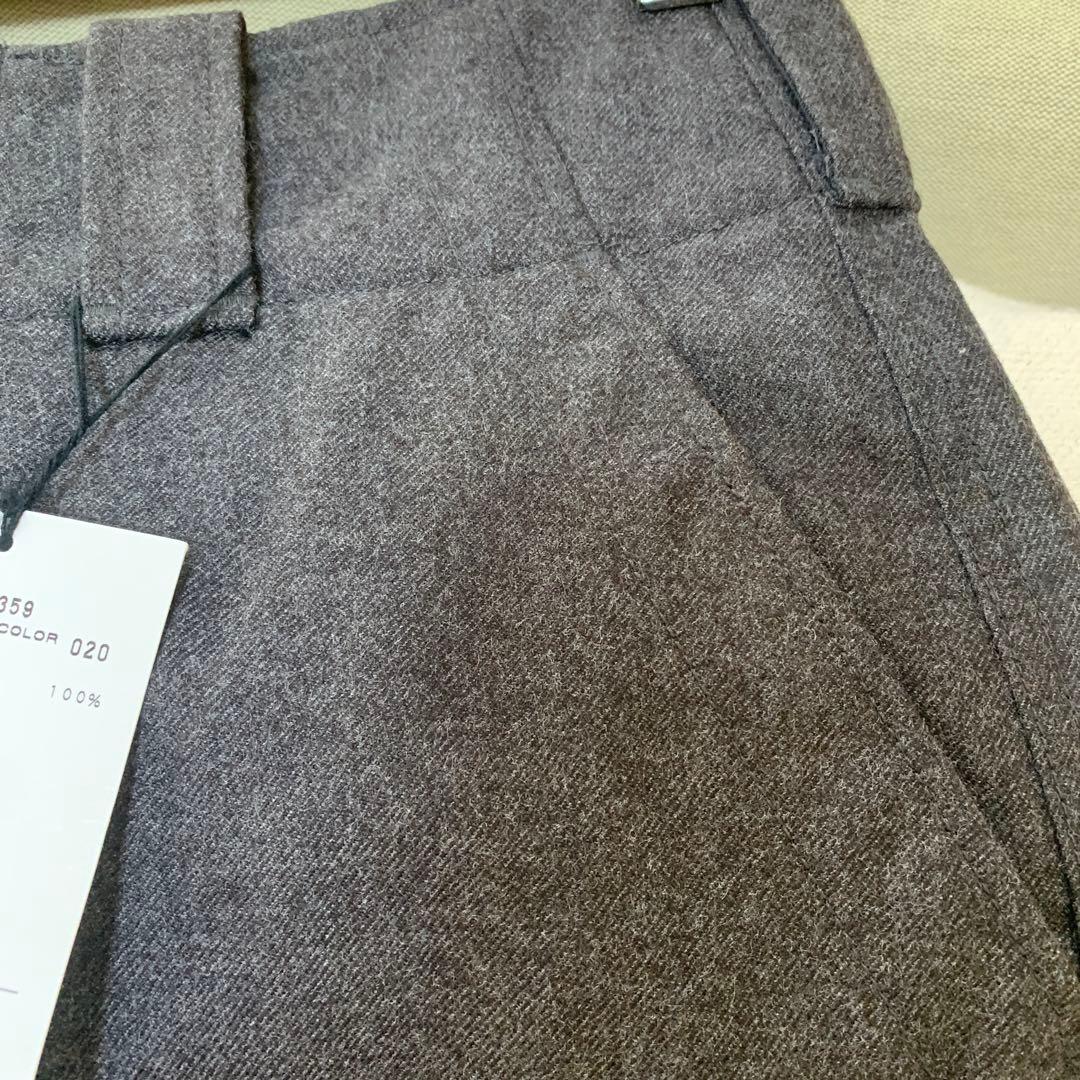 新品タグ付き【MHL】ウールセーラークロップドパンツ