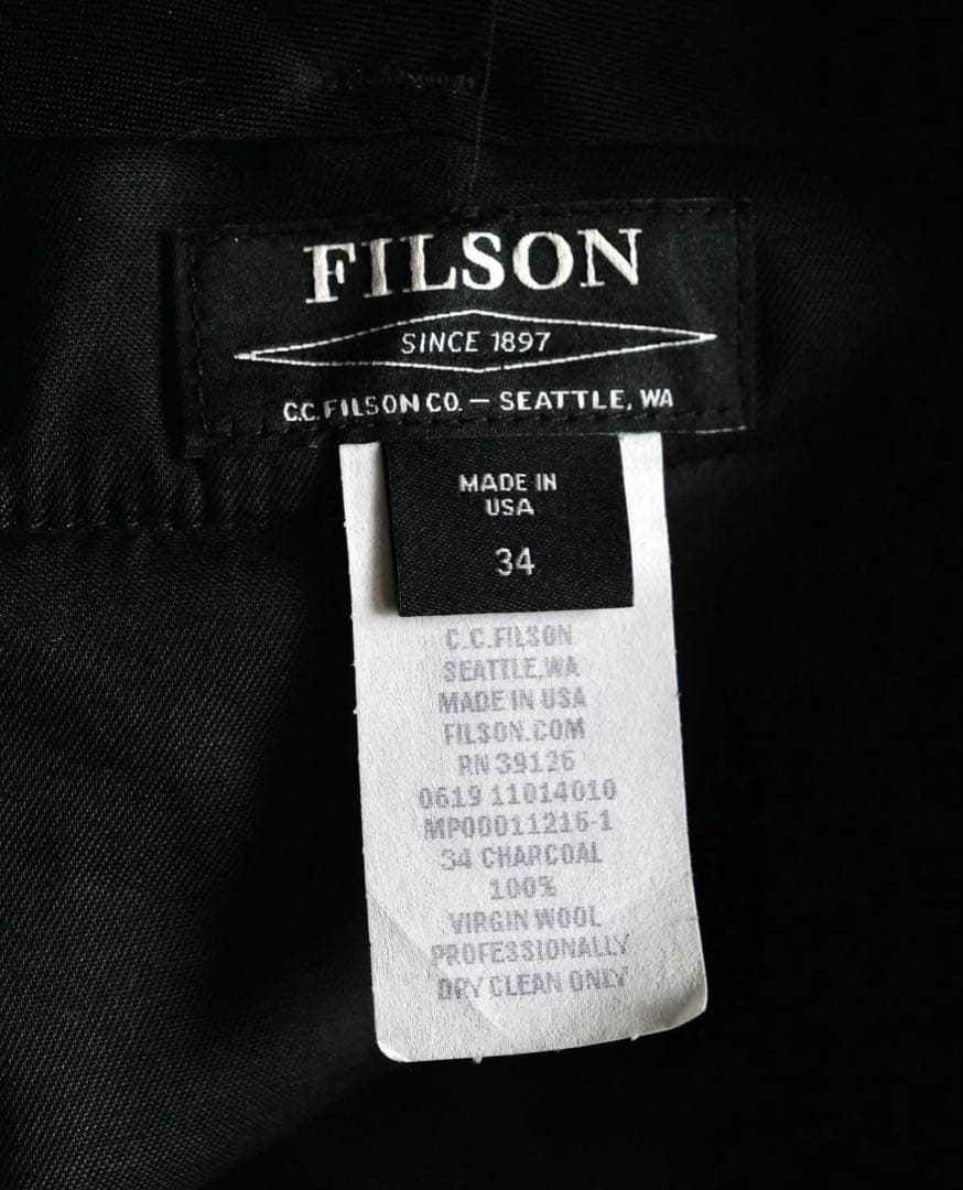 パンツ FILSON Heavy Wool Cargo Trourers