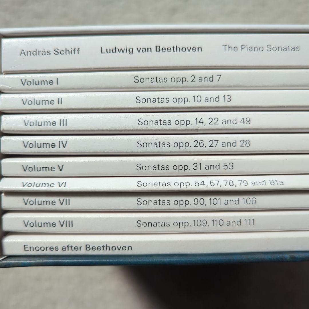 アンドラーシュ・シフ　ベートーヴェン　ピアノ・ソナタ全集　ECM