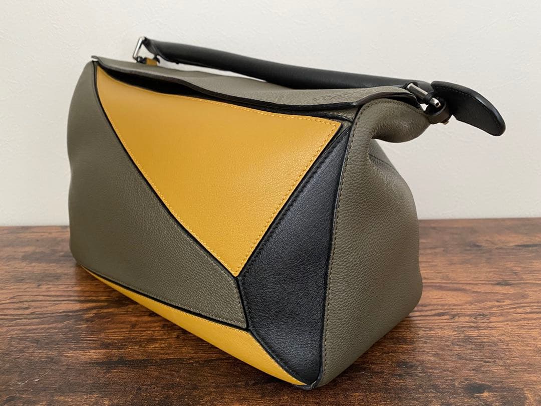 LOEWE PUZZLE パズルバッグ ラージ ハンドバッグ 極美品