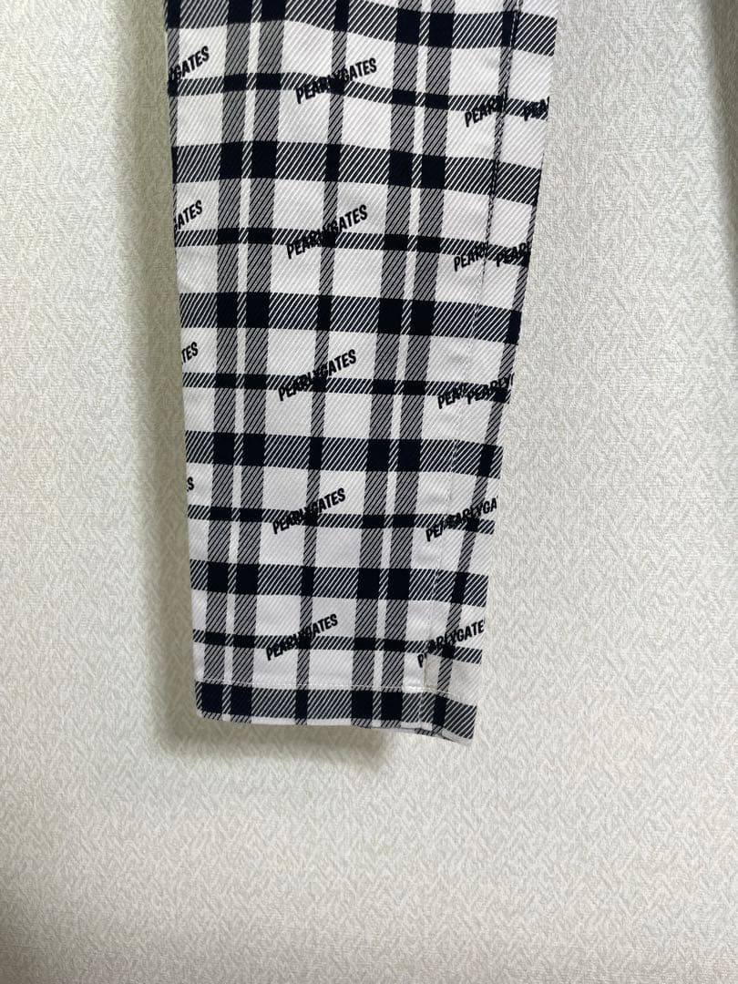 (美品）PEARLYGATESパーリーゲイツコットンポリエステルパンツ サイズ5