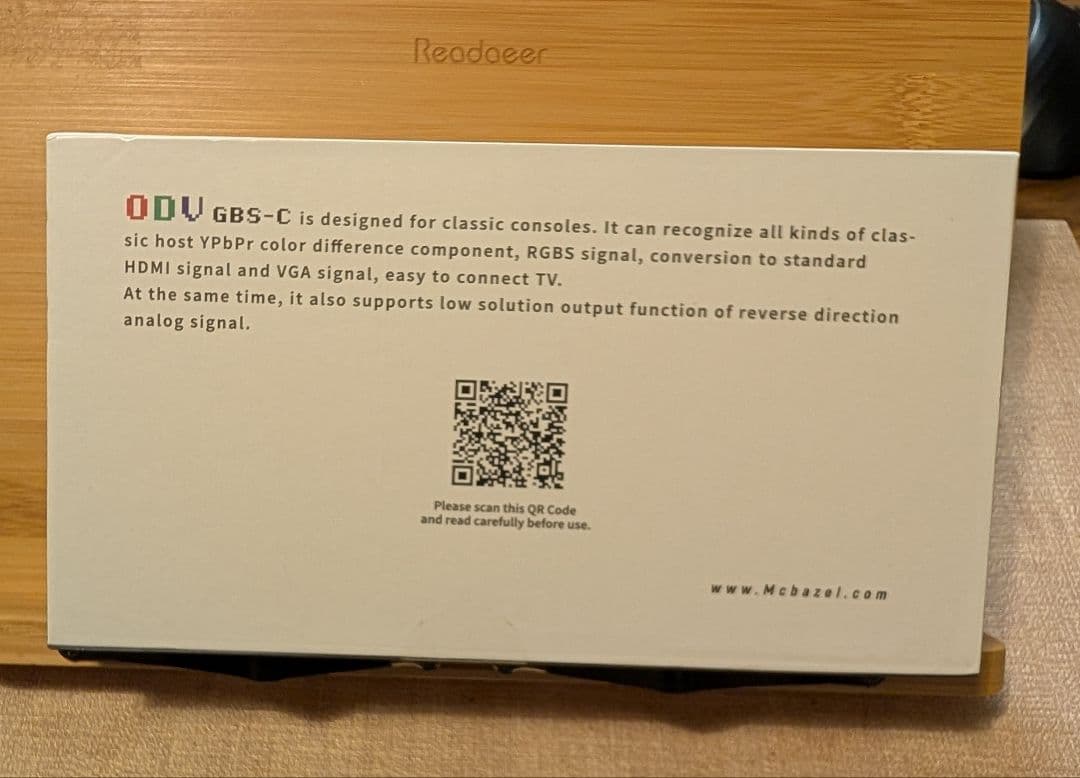 【未開封】Mcbozel GBS-C レトロゲーム用コンソール【箱凹み有り】