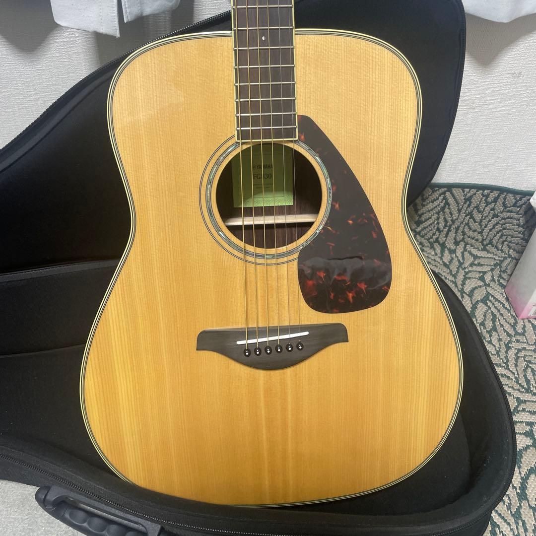 Yamaha FG830アコースティックギター ケース付き