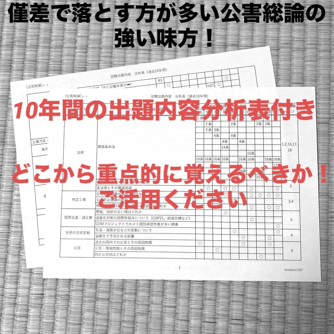 【これだけ合格ノート　水質１種】　公害防止管理者...