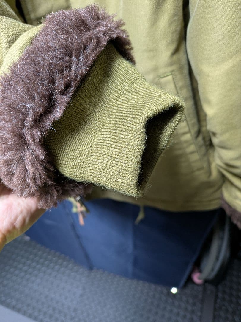 【美品】HOUSTON 51131 ALPACA N-1 DECK JACKET