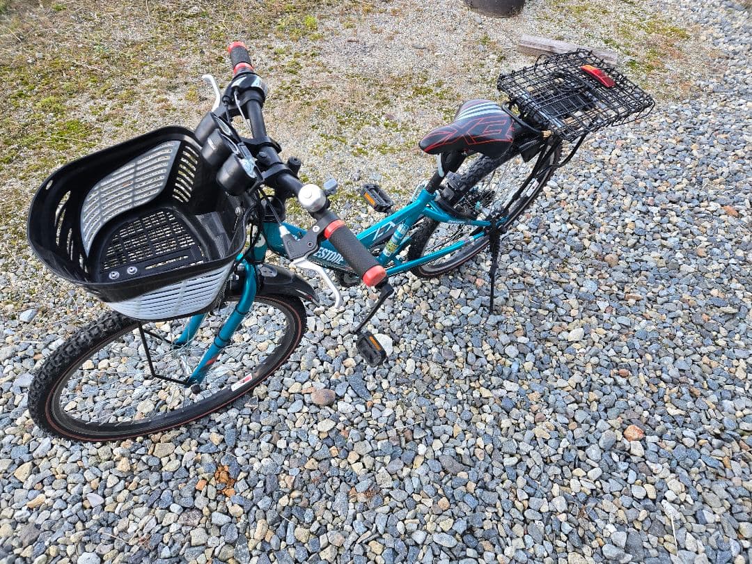 ブリヂストン ジュニアスポーツ自転車 24インチ　グリーン