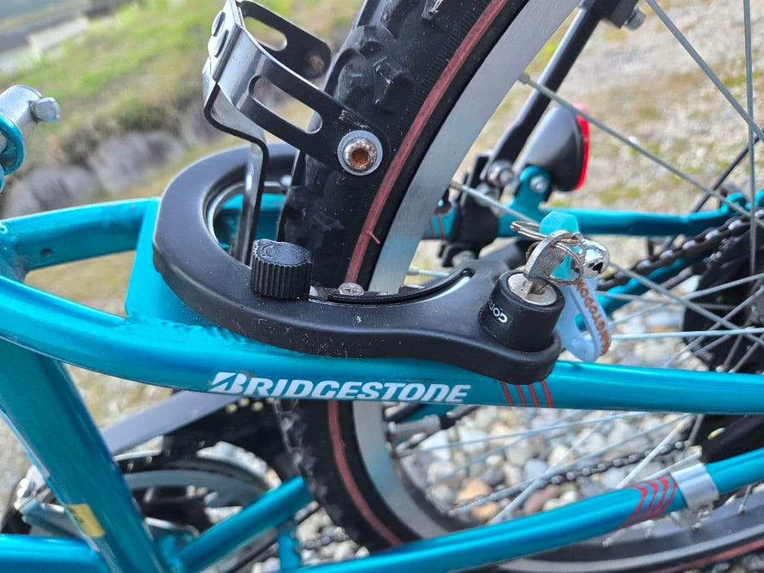 ブリヂストン ジュニアスポーツ自転車 24インチ　グリーン