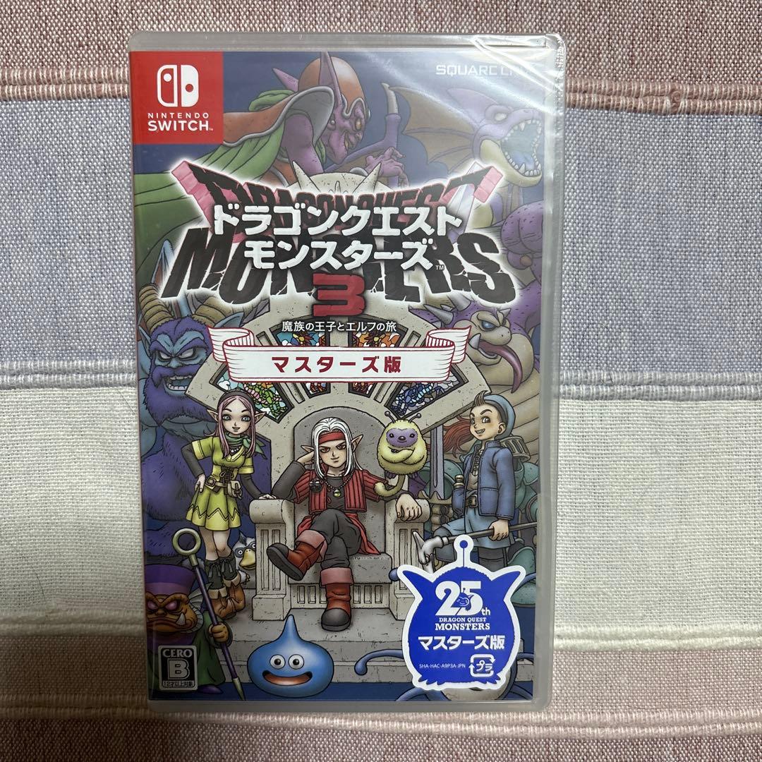 Switchドラクエモンスターズ3 マスターズ版 シュリンク付き
