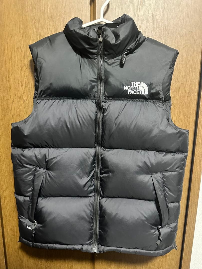 THE NORTH FACE ヌプシ　ブラック ダウンベスト