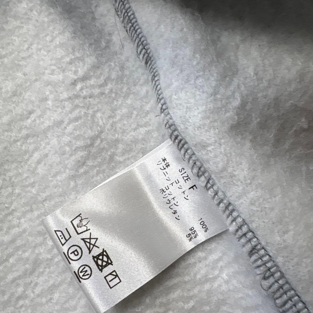 BEARDSLEY ビアズリー Aラインフレアパーカー　ジップアップ　裏起毛