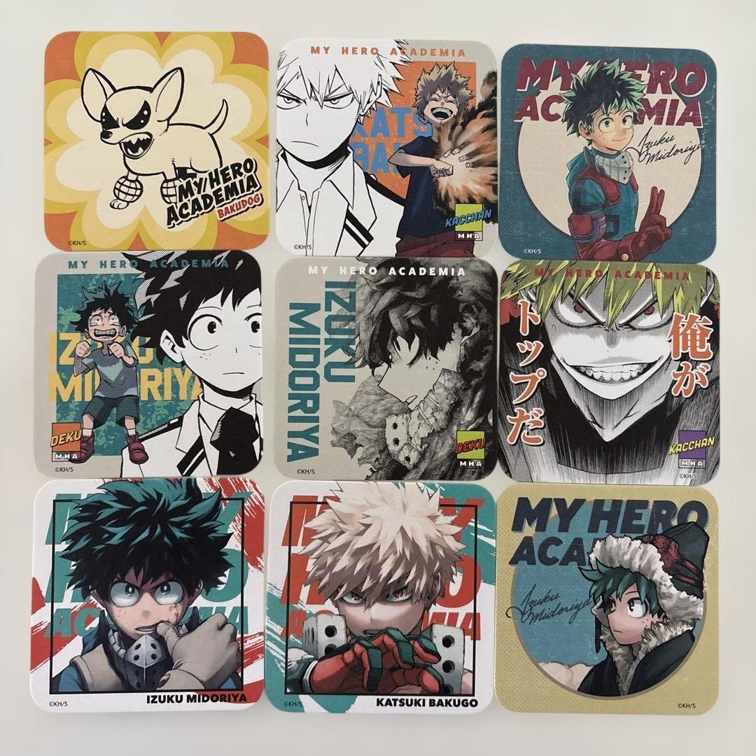 僕のヒーローアカデミア アートコースター rivals コンプリートセット