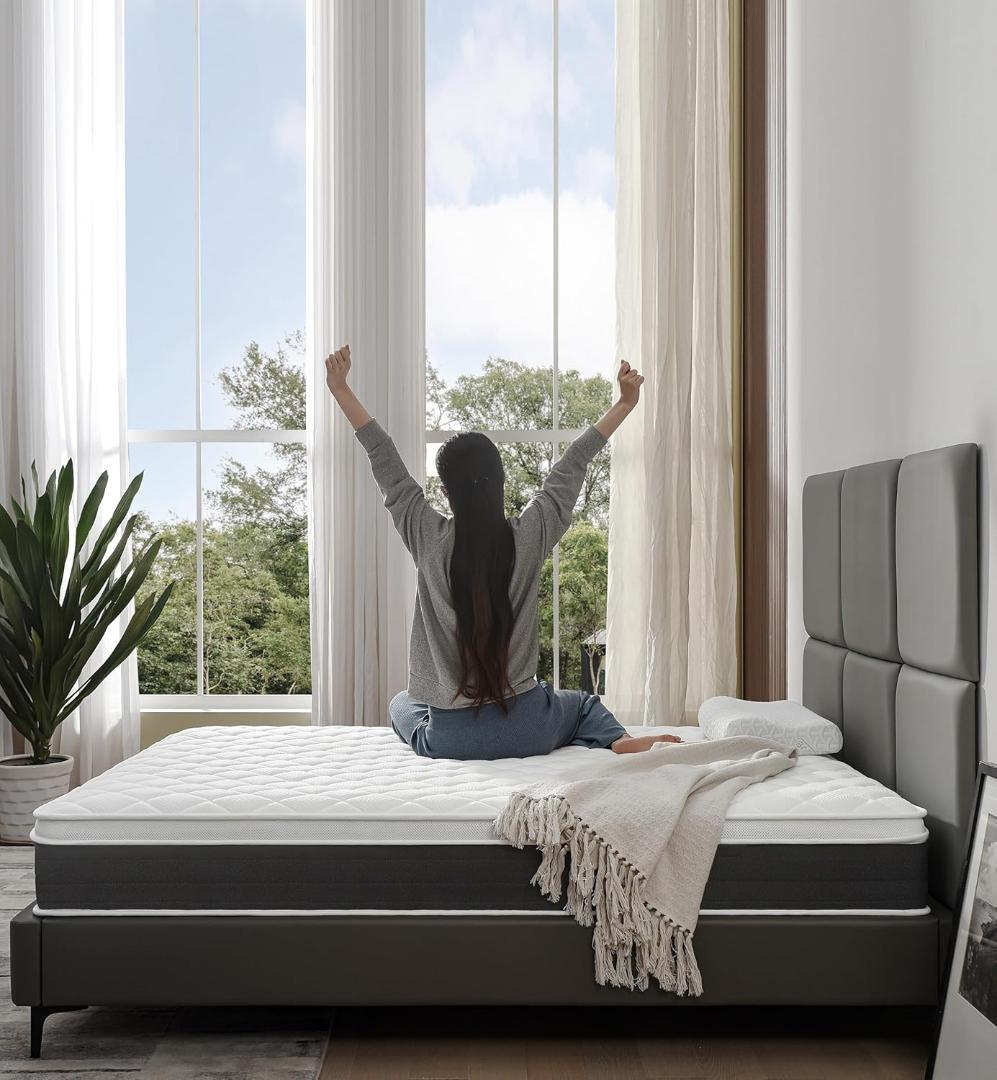 黒*木様 ADDNUSS メモリーフォームハイブリッドマットレス 高さ23cm